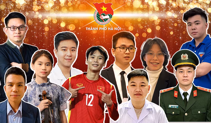 Thành Đoàn Hà Nội công bố 10 gương mặt trẻ Thủ đô tiêu biểu năm 2021 ảnh 1