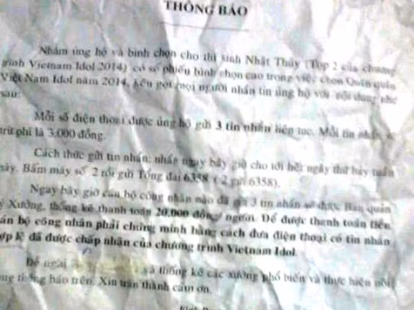 “Nghi án mua bình chọn cho Nhật Thủy là không xác thực" ảnh 2