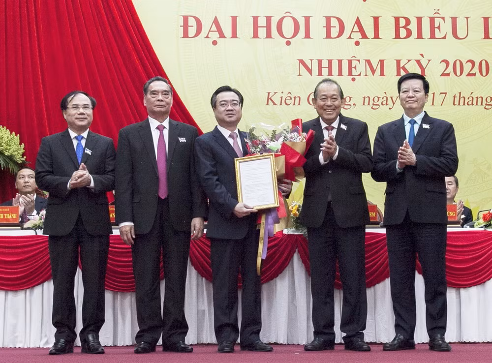 Phó Thủ tướng Trương Hòa Bình dự Đại hội Đảng bộ tỉnh Kiên Giang ảnh 2