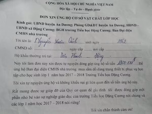 Lá chắn “tự nguyện” và những chia sẻ rớt nước mắt của phụ huynh ảnh 1
