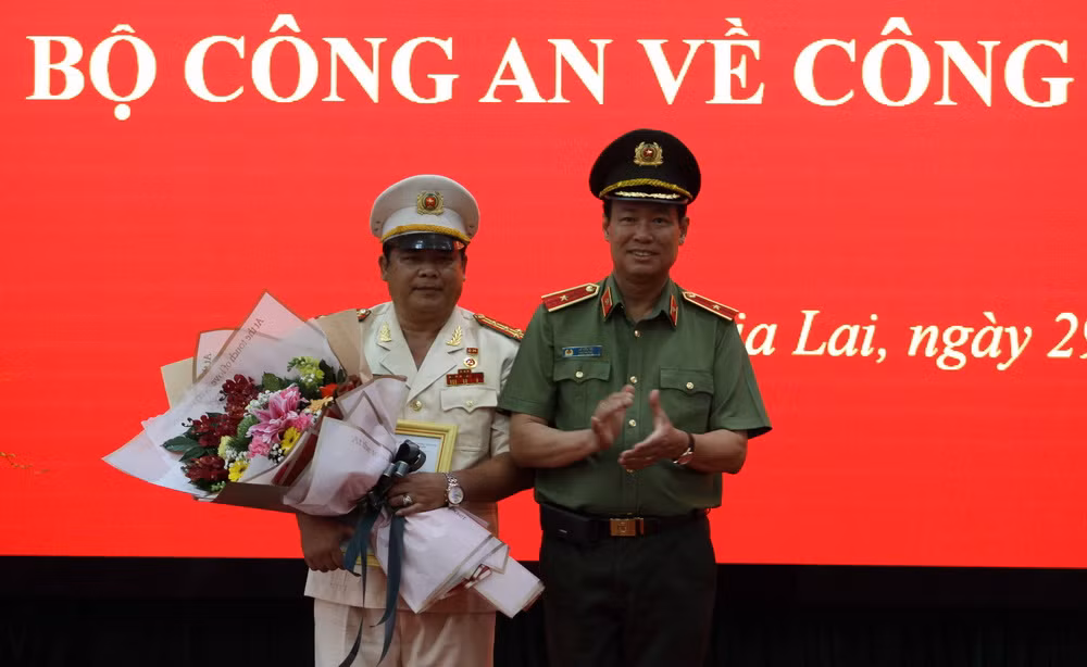 Bổ nhiệm Đại tá Rah Lan Lâm làm Giám đốc Công an tỉnh Gia Lai ảnh 1