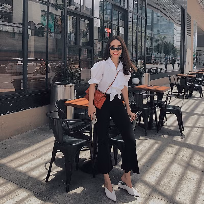 Dàn mỹ nhân Việt “tiễn hè” với loạt trang phục có màu sắc chói chang ảnh 17