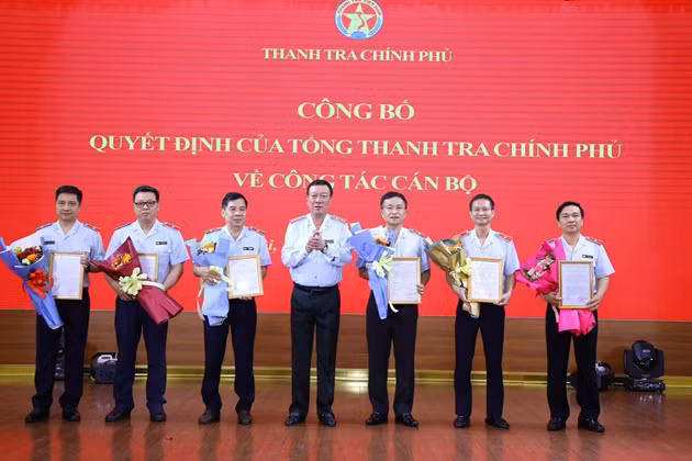 Thanh tra Chính phủ công bố quyết định về công tác cán bộ ảnh 1