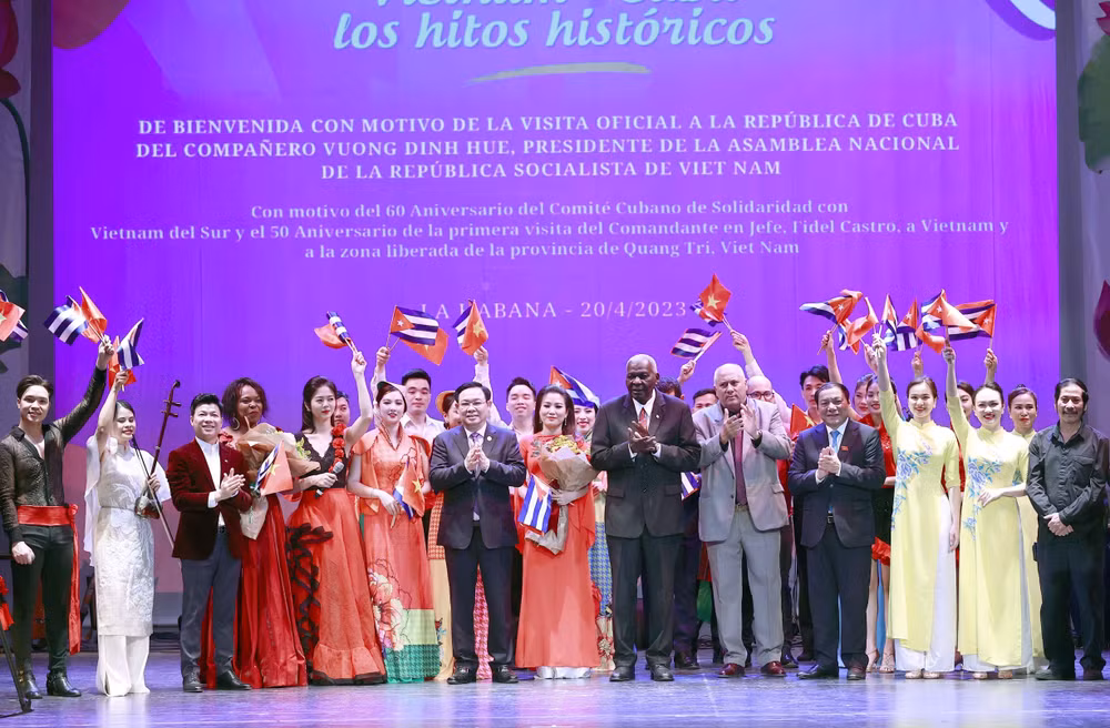 Chương trình nghệ thuật đặc biệt “Việt Nam-Cuba những dấu ấn lịch sử” ảnh 3