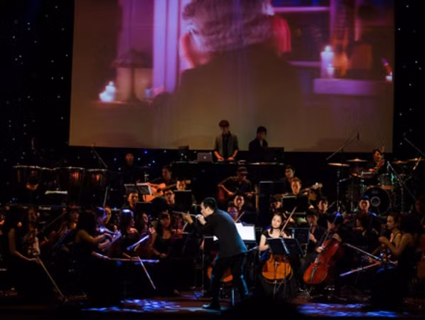 Dàn nhạc giao hưởng trẻ Rhapsody Philharmonic biễu diễn tại IPDay 2017 ảnh 1