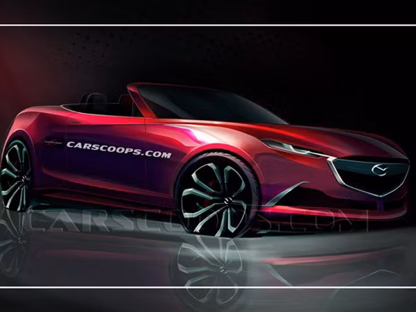 Phác thảo mẫu Mazda MX-5 Miata đời 2015 thế hệ mới ảnh 1