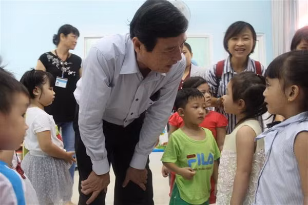 Kiểm tra đột xuất phòng chống dịch bệnh ở một số trường mầm non ảnh 2