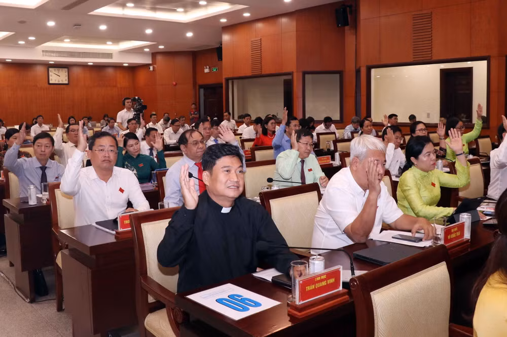 Khai mạc Kỳ họp thứ X Hội đồng Nhân dân Thành phố Hồ Chí Minh khóa X ảnh 3