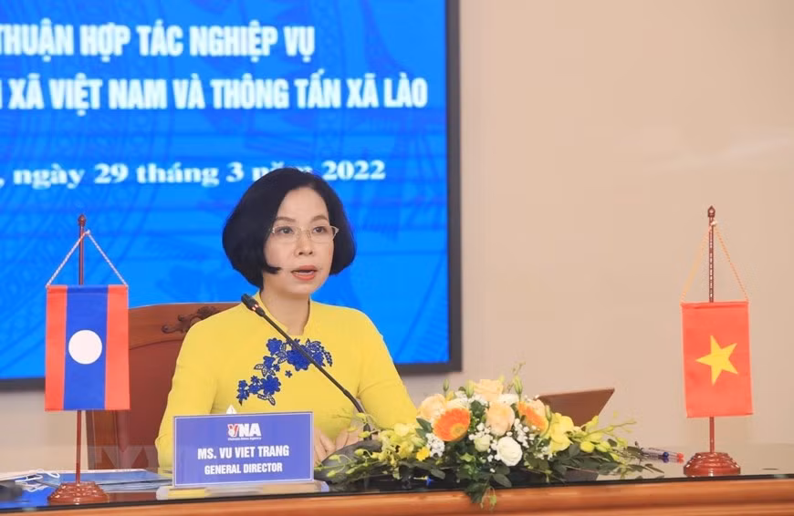 Quan hệ hợp tác chí nghĩa, chí tình giữa hai hãng thông tấn Việt-Lào ảnh 3