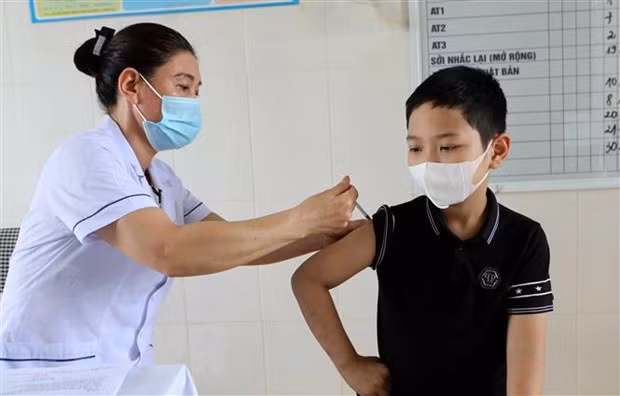 An Giang: Tiêm đủ 2 mũi vaccine COVID-19 cho trẻ từ 5 đến dưới 12 tuổi ảnh 1