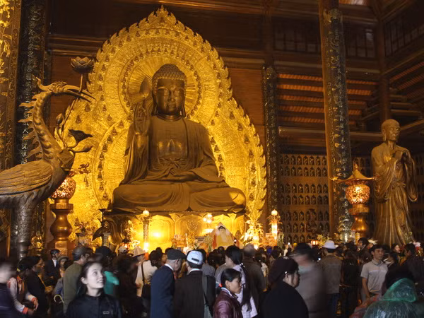 Ninh Bình: Phó Thủ tướng đánh trống khai hội chùa Bái Đính ảnh 1