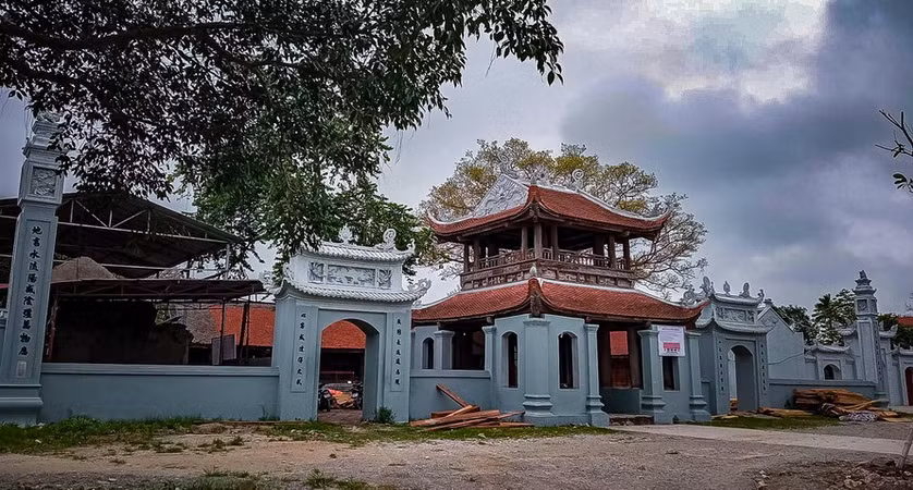 Hà Nội: Xử lý vi phạm xây dựng tại Di tích Quốc gia chùa Đậu ảnh 1