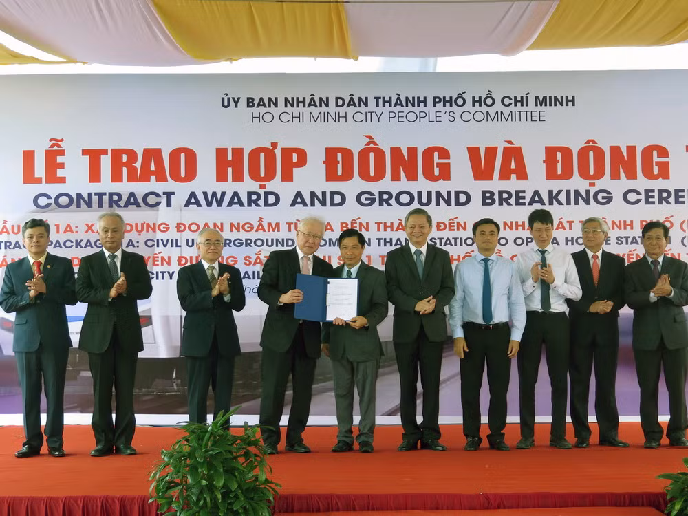 Đầu tư gần 5.000 tỷ đồng xây đoạn ngầm của tuyến metro số 1 ảnh 1