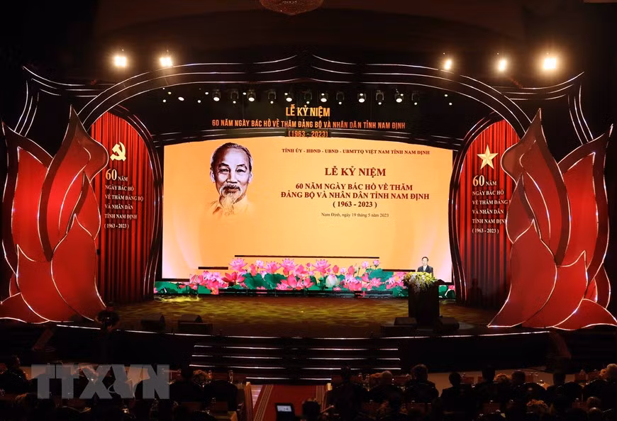 Chủ tịch nước: Nam Định phấn đấu trở thành tỉnh giàu như lời Bác dạy ảnh 4
