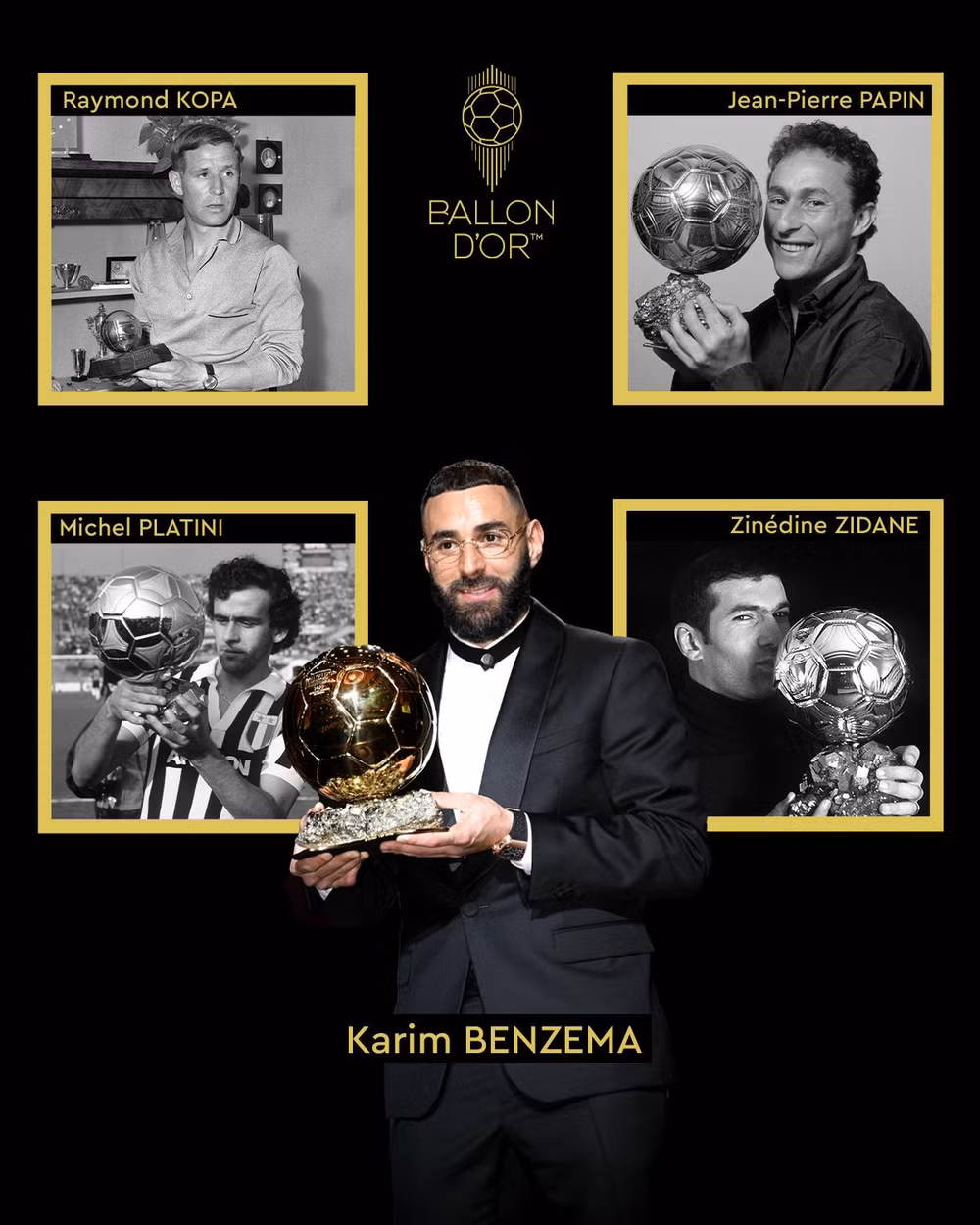 Benzema nói gì sau khi giành giải thưởng Quả bóng Vàng 2022? ảnh 3