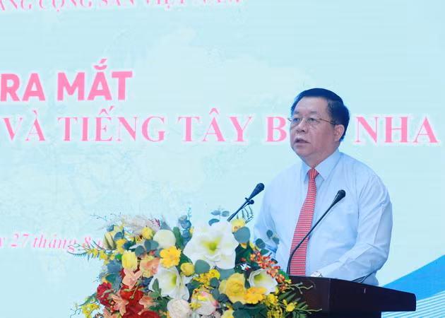 Ra mắt ấn phẩm Tiếng Nga, Tây Ban Nha của Báo điện tử Đảng Cộng sản ảnh 2