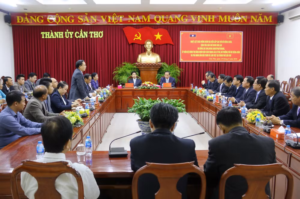Cần Thơ thúc đẩy hợp tác nông nghiệp với thủ đô Vientiane của Lào ảnh 1