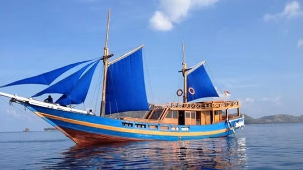 23 người được cứu trong vụ chìm tàu du lịch ở Indonesia ảnh 1