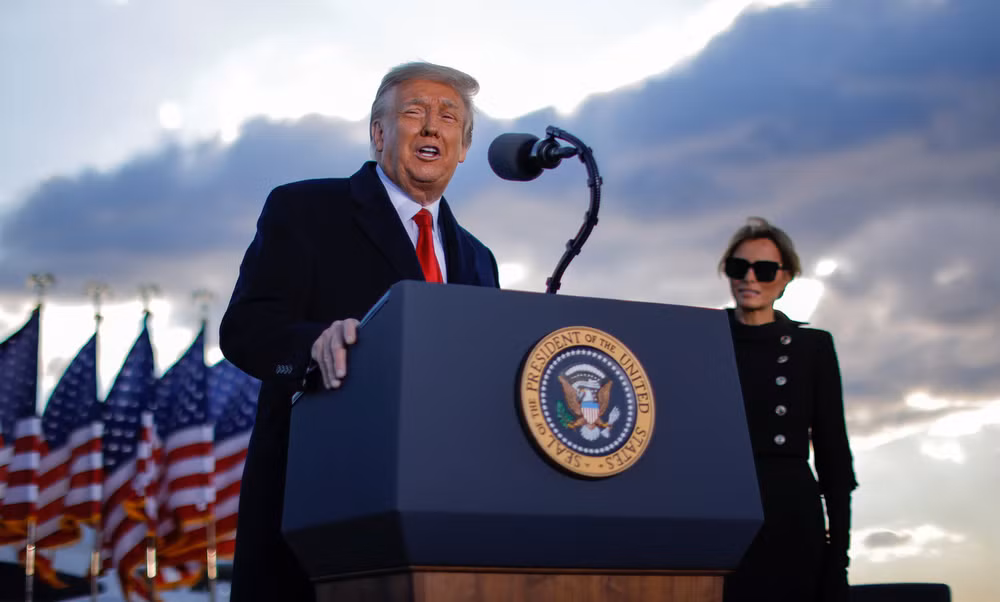 Mỹ: Tổng thống Trump gửi lời chúc may mắn tới người kế nhiệm ảnh 1