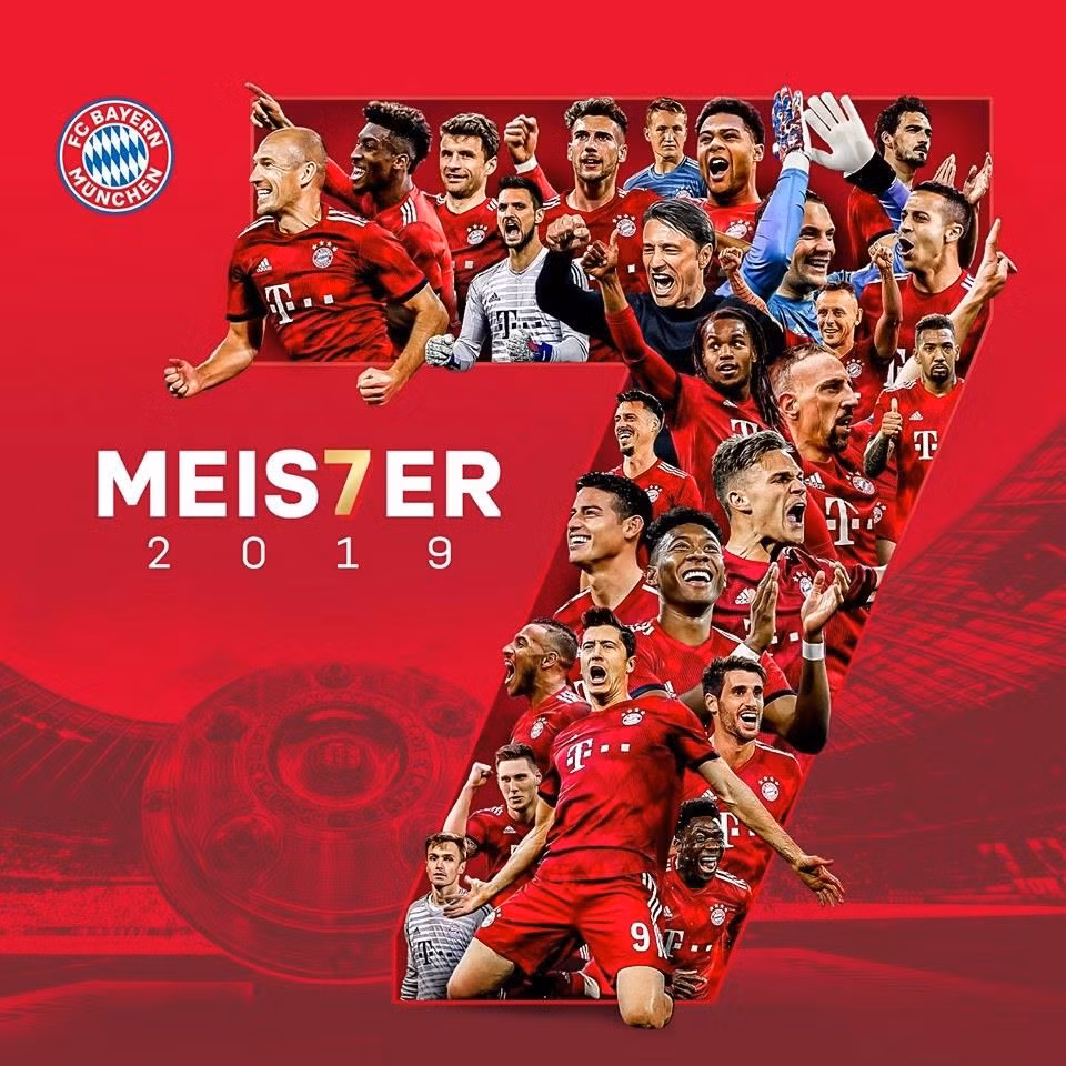 Nhìn lại 7 mùa giải liên tiếp vô địch Bundesliga của Bayern ảnh 1