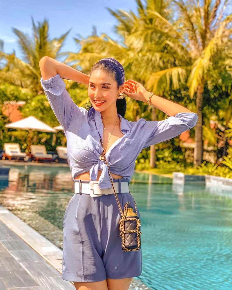 Street style xanh mướt, ngập nắng mùa Hè của dàn sao Việt ảnh 6