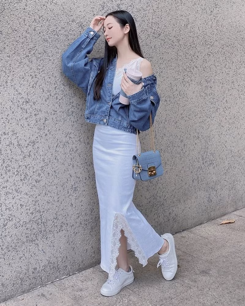 Street style xanh mướt, ngập nắng mùa Hè của dàn sao Việt ảnh 9