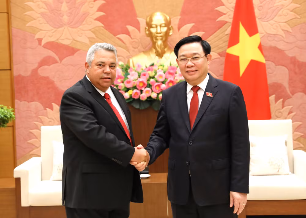 Chủ tịch Quốc hội tiếp Tổng Thư ký Trung tâm Những Người lao động Cuba ảnh 1
