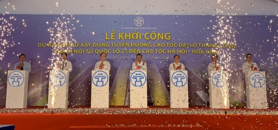 Khởi công đường nối Hòa Lạc với Hòa Bình gần 5.250 tỷ đồng ảnh 1
