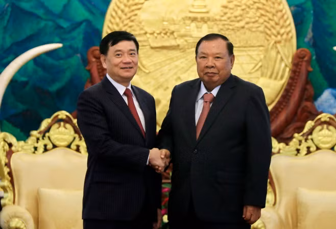 Lãnh đạo Lào đánh giá cao vai trò của Hội Hữu nghị Việt​-Lào ảnh 1