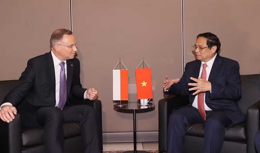 Thủ tướng gặp lãnh đạo các nước nhân dịp dự Đại hội đồng LHQ khóa 78 ảnh 2