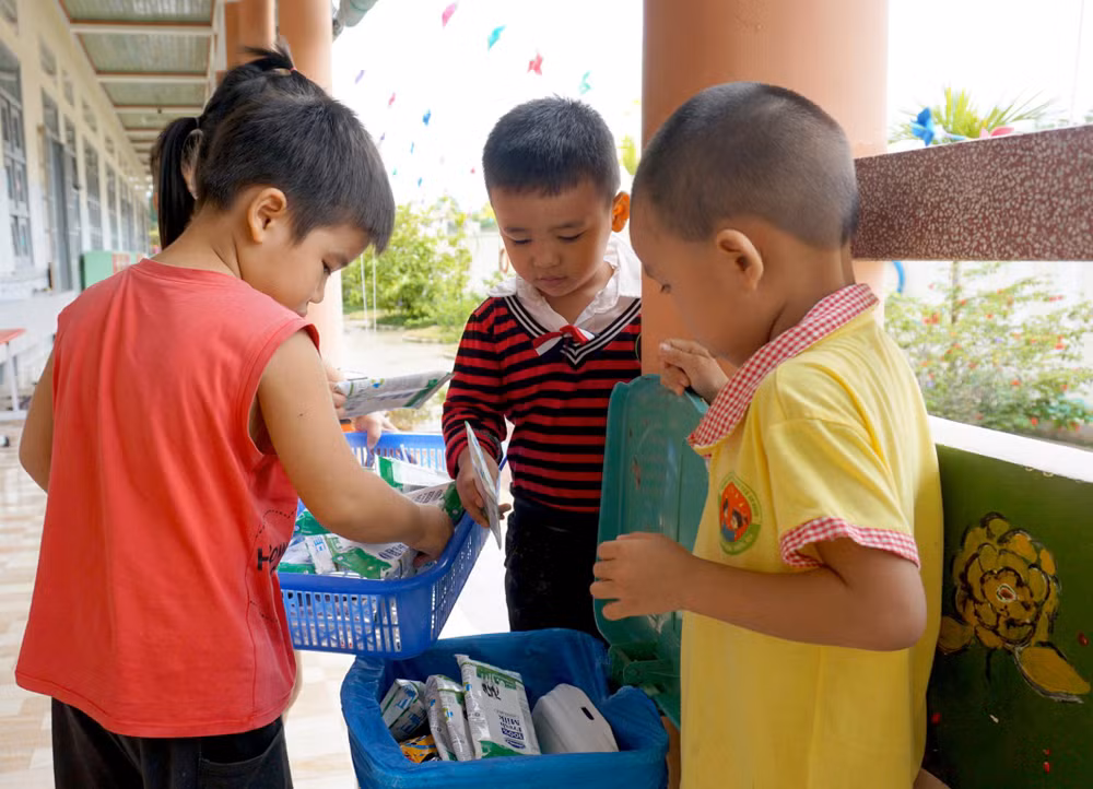Bình Định tích cực với việc triển khai sữa học đường trong năm học mới ảnh 3