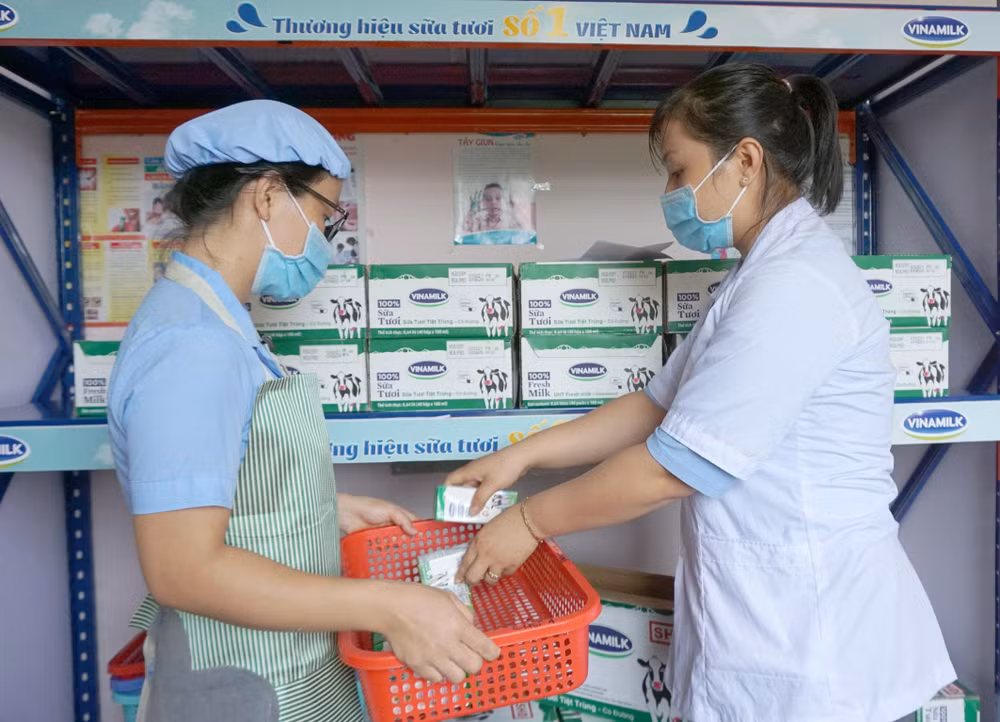Bình Định tích cực với việc triển khai sữa học đường trong năm học mới ảnh 8