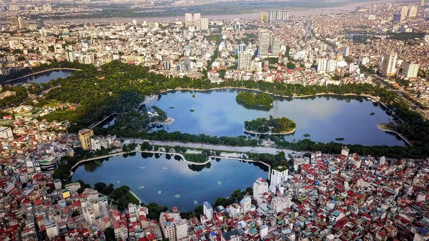 Hà Nội: Đề xuất tổ chức không gian đi bộ khu vực hồ Thiền Quang ảnh 1