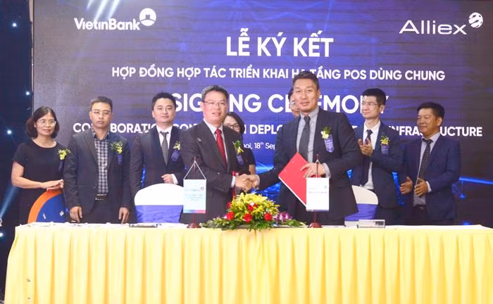 VietinBank 'bắt tay' với Alliex triển khai hạ tầng POS dùng chung ảnh 1