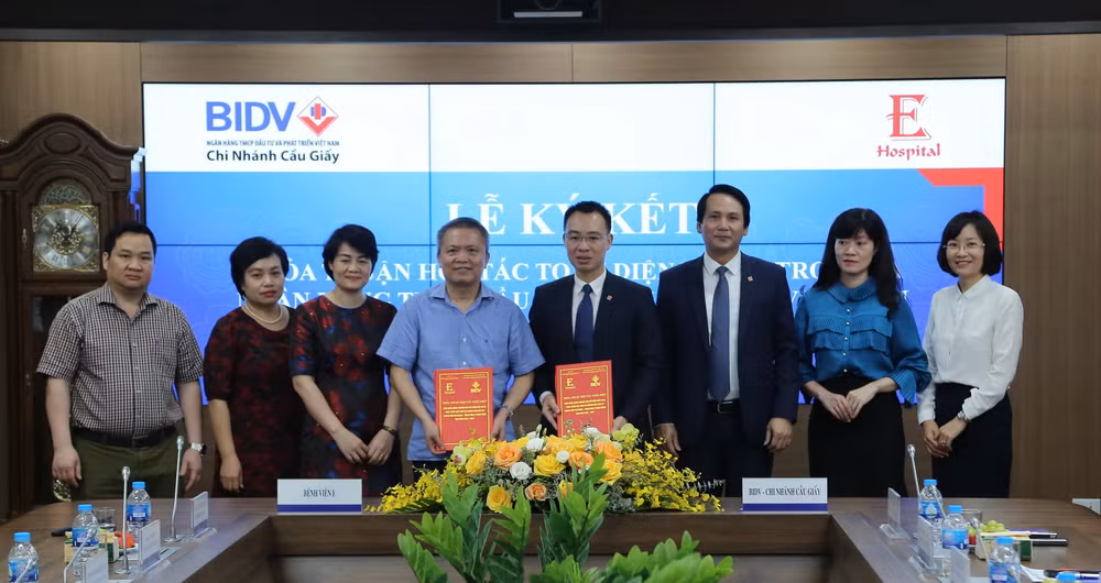 BIDV chính thức hợp tác toàn diện với Bệnh viện E Trung ương ảnh 1