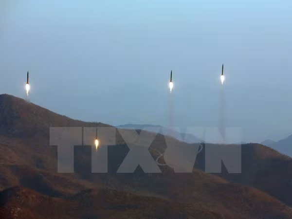 Mỹ xác nhận Triều Tiên tiến hành thêm vụ phóng thử tên lửa ảnh 1