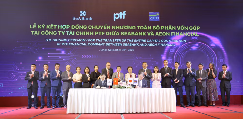 SeABank và AEON Financial ký chuyển nhượng trị giá 4.300 tỷ đồng ảnh 1