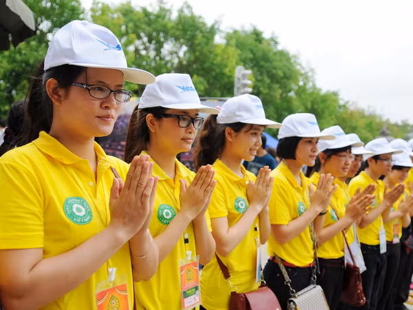 Đại lễ Vesak 2014 tạo ấn tượng tốt đẹp trong lòng du khách ảnh 1