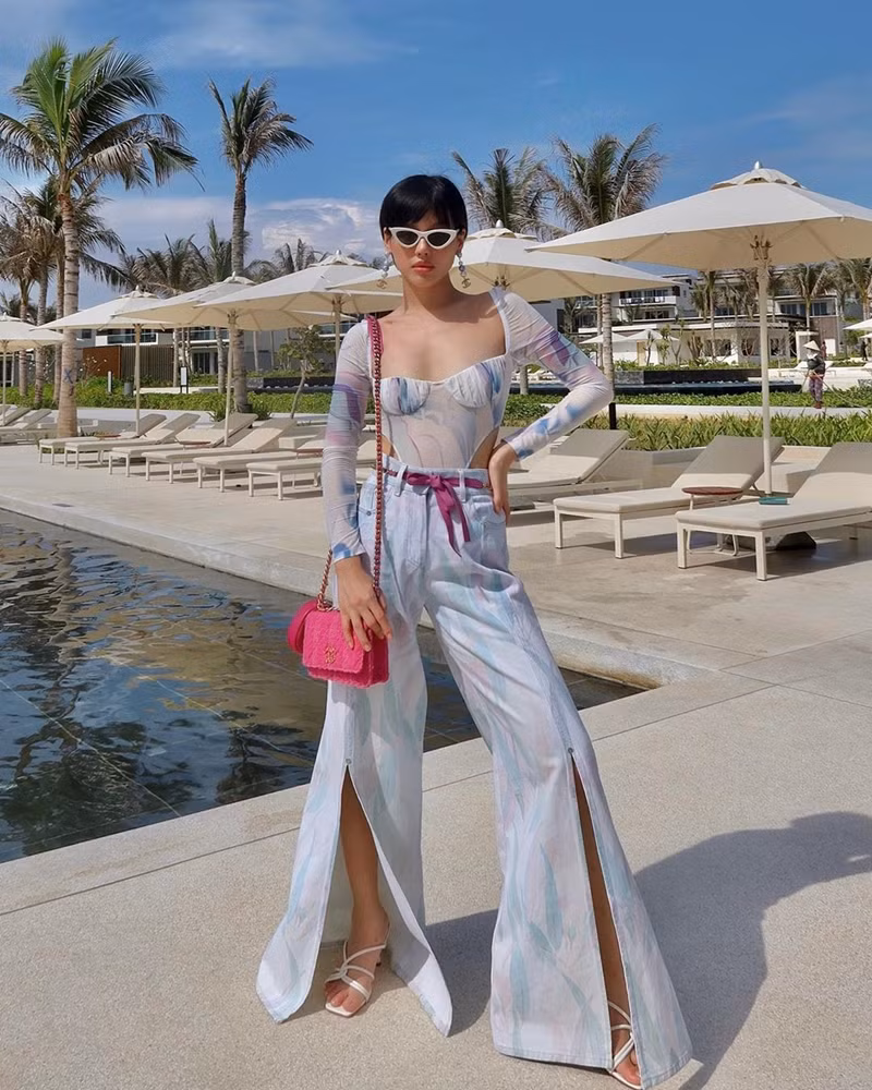 Street style khoe chân dài miên man của dàn mỹ nhân Việt ảnh 7