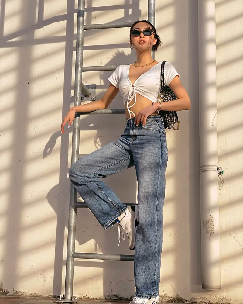 Muôn sắc váy đầm tràn ngập street style của mỹ nhân Việt ngày nắng ảnh 8