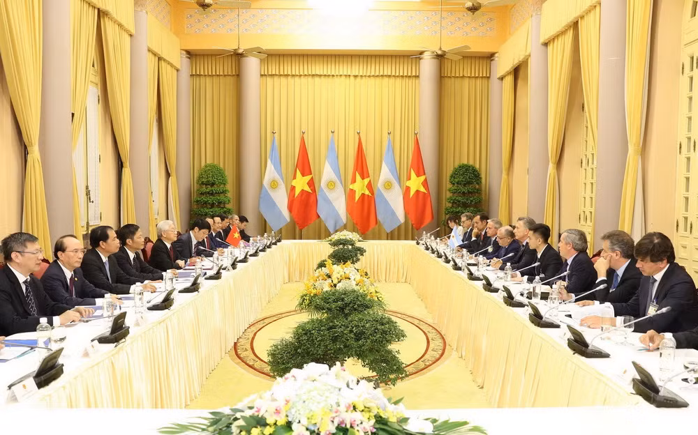 Hai nước Việt Nam và Argentina ký kết nhiều văn kiện hợp tác ảnh 1