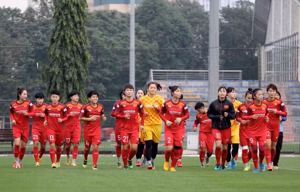 Tuyển Nữ Việt Nam tự tin cho vòng đấu play-off tranh vé dự World Cup ảnh 1