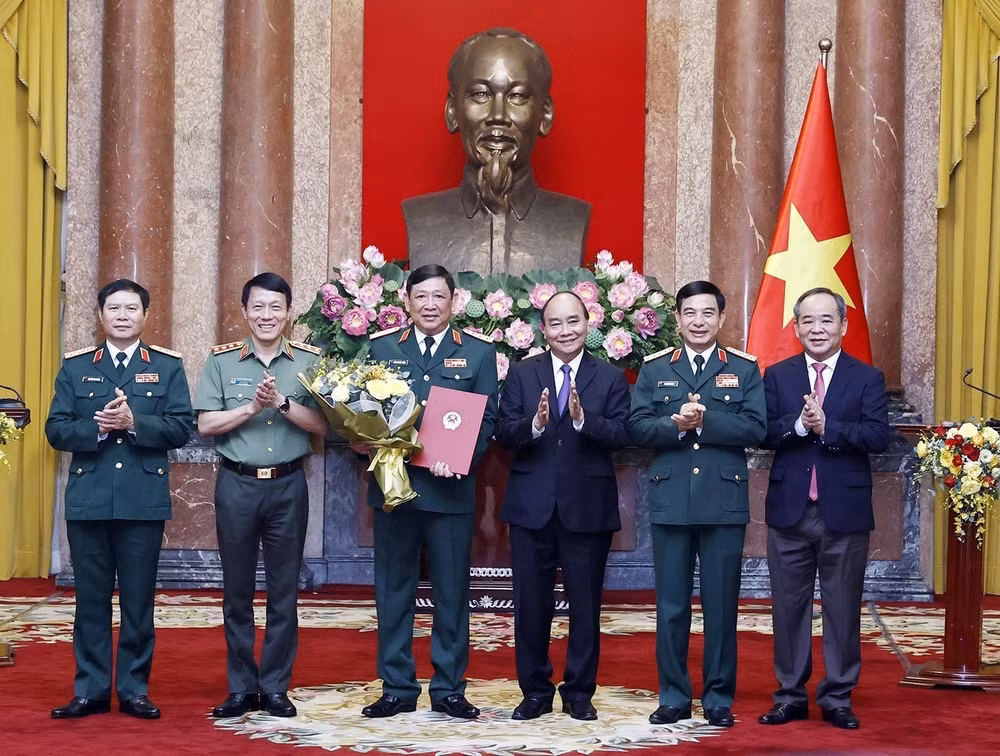 Thăng quân hàm Thượng tướng cho Phó Tổng Tham mưu trưởng QĐND Việt Nam ảnh 1
