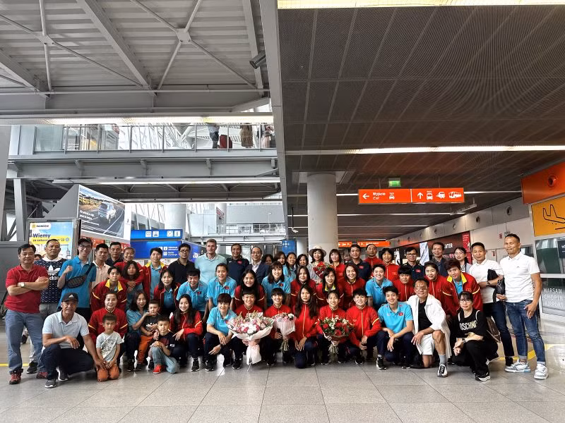 Tuyển Nữ Việt Nam đến Ba Lan, chuẩn bị đối mặt thử thách mới ảnh 3