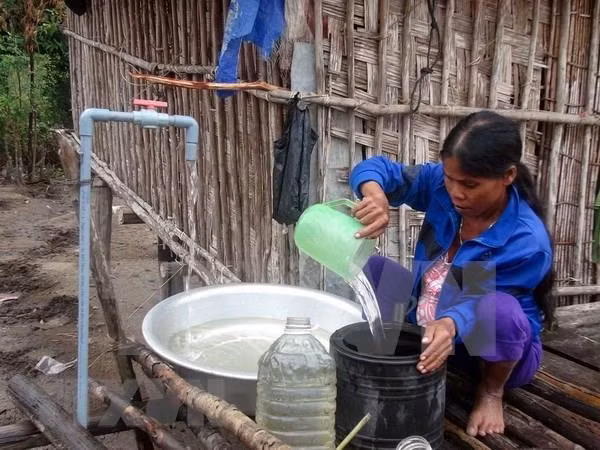 Tiền Giang cung cấp nước ngọt miễn phí cho 5.000 hộ dân vùng hạn mặn ảnh 1