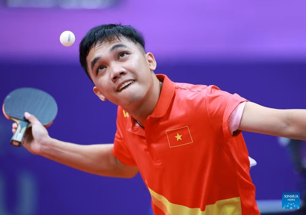 ASIAD 2023: Bóng bàn Nam và Nữ Việt Nam giành quyền vào vòng 1/16 ảnh 1