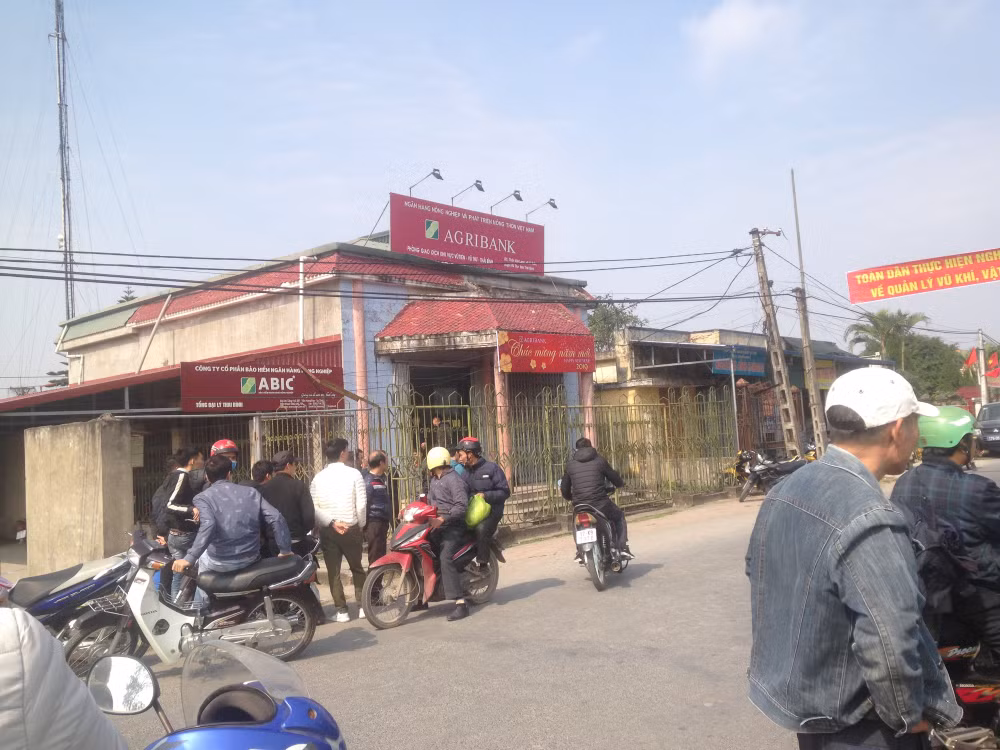 Thái Bình: Khởi tố đối tượng cướp ngân hàng Agribank ảnh 1