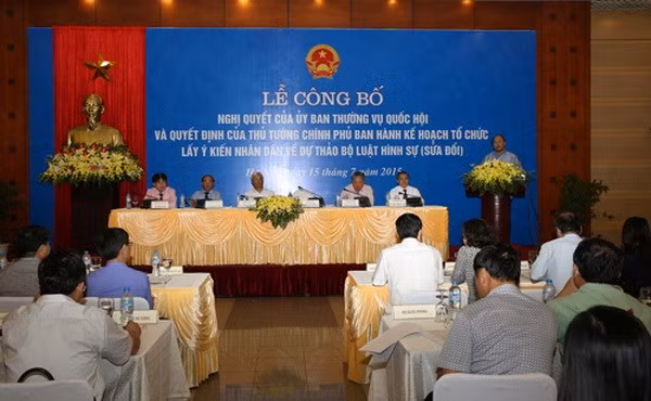 Kiến nghị sửa nhiều quy định trong dự thảo Luật Hình sự (sửa đổi) ảnh 1