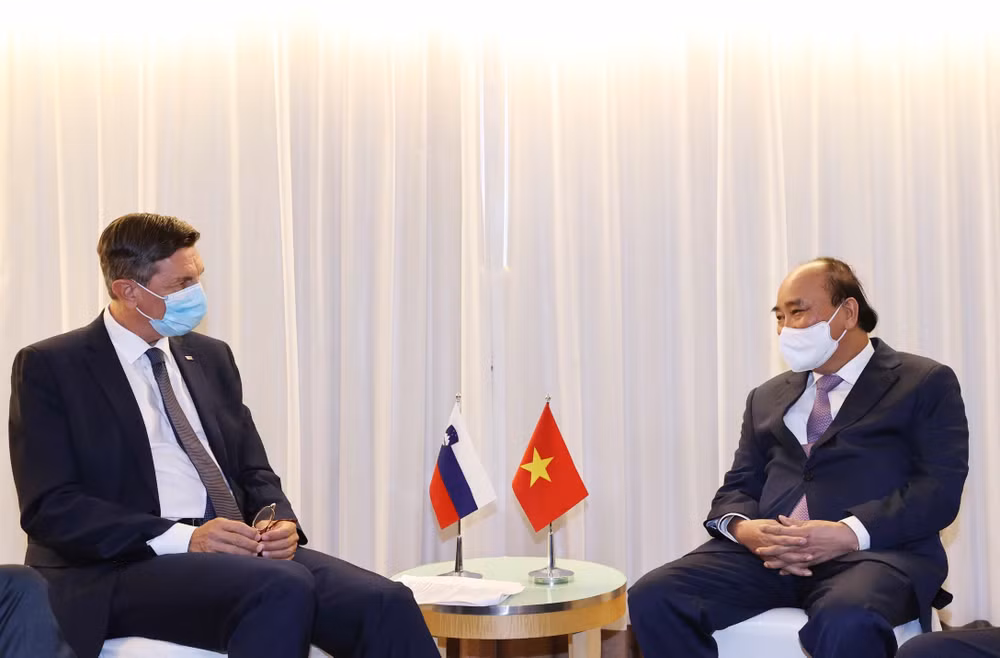Chủ tịch nước Nguyễn Xuân Phúc gặp lãnh đạo các nước, tổ chức quốc tế ảnh 4