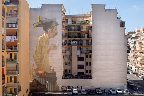 Thủ đô Rome triển khai dự án nghệ thuật đường phố ở vùng ngoại ô ảnh 1